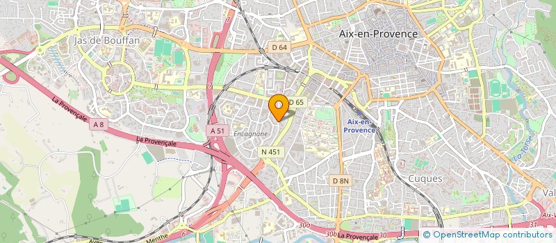 localisation de l'entreprise MADAME MOINOUROU MROIMANA à AIX-EN-PROVENCE