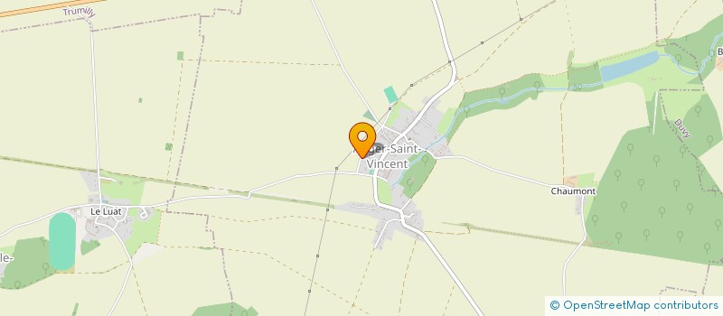 localisation de l'entreprise MADAME MOIRA DAMETTE  AUGER-SAINT-VINCENT