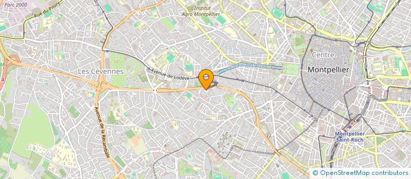 localisation de l'entreprise MADAME MOIRA DELPLACE à MONTPELLIER