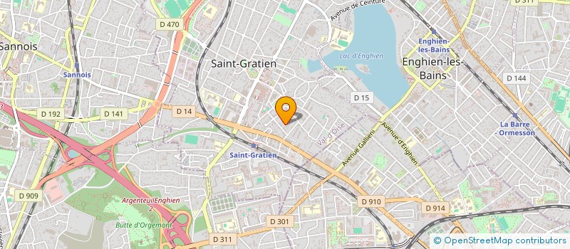 localisation de l'entreprise MADAME MOIRA PICHON  SAINT-GRATIEN