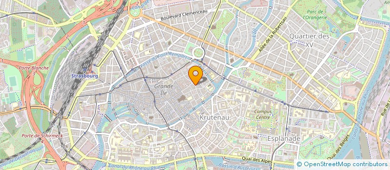 localisation de l'entreprise MADAME MOJGAN FOWZI à STRASBOURG