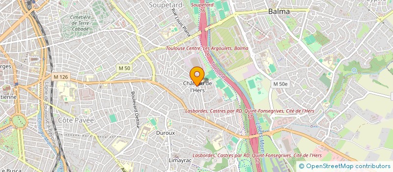localisation de l'entreprise MADAME MOKHTAR MEFTEH à TOULOUSE