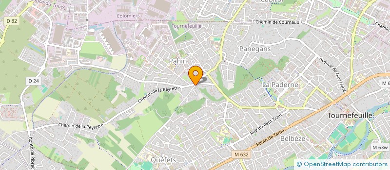 localisation de l'entreprise MADAME MOKHTARIA BOUCIF à TOURNEFEUILLE
