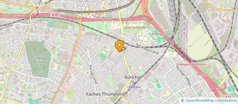 localisation de l'entreprise MADAME MOKHTARIA CHIBANI à LILLE