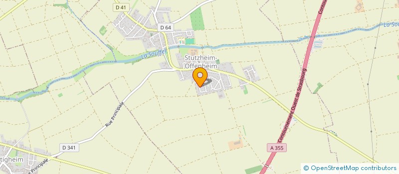 localisation de l'entreprise MADAME MOKHTARIA HICHAMI  TRUCHTERSHEIM