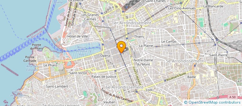 localisation de l'entreprise MADAME MOKHTARIA ZELMAT à MARSEILLE 1