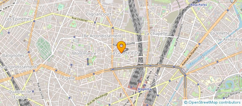 localisation de l'entreprise MADAME MOKIANE CHAABIRA à PARIS