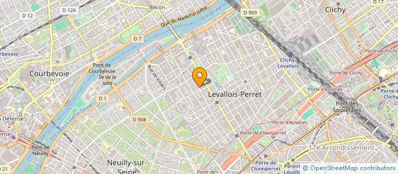 localisation de l'entreprise MADAME MOLKA ARIANE à LEVALLOIS-PERRET