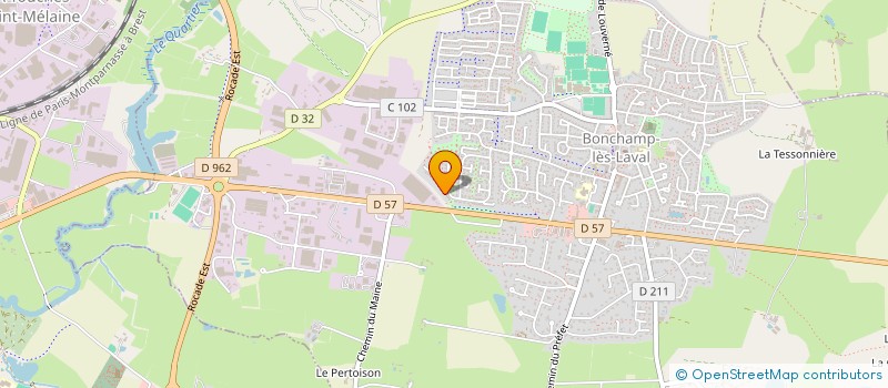 localisation de l'entreprise MADAME MOLLY DUPONT  BONCHAMP-LES-LAVAL