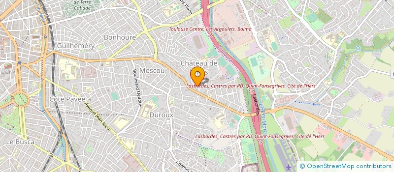 localisation de l'entreprise MADAME MOLYPHUONG DEK à TOULOUSE