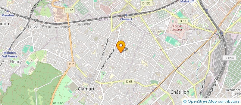 localisation de l'entreprise MADAME MON-CHIA TZEN à CLAMART