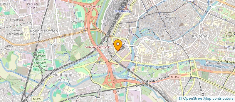 localisation de l'entreprise MADAME MONA ALLAL à STRASBOURG