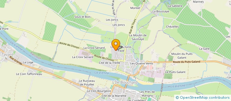 localisation de l'entreprise MADAME MONA ALVES  TOURS