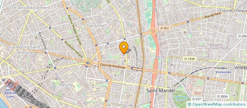 localisation de l'entreprise MADAME MONA BESSAA  PARIS