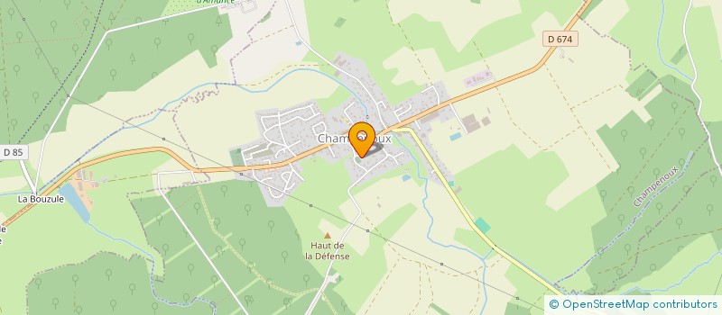 localisation de l'entreprise MADAME MONA BUEE  CHAMPENOUX