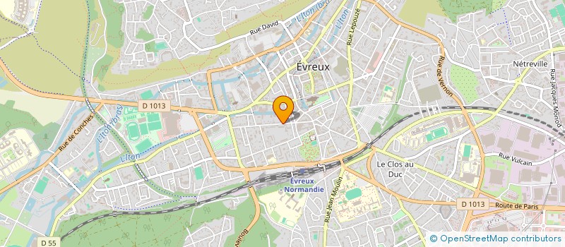 localisation de l'entreprise MADAME MONA DELAHAIS  EVREUX