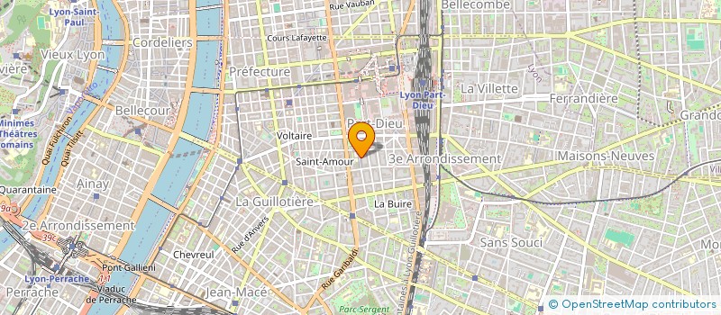 localisation de l'entreprise MADAME MONA FABER  LYON