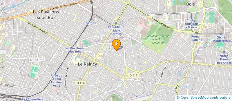 localisation de l'entreprise MADAME MONA FARHAT  LE RAINCY