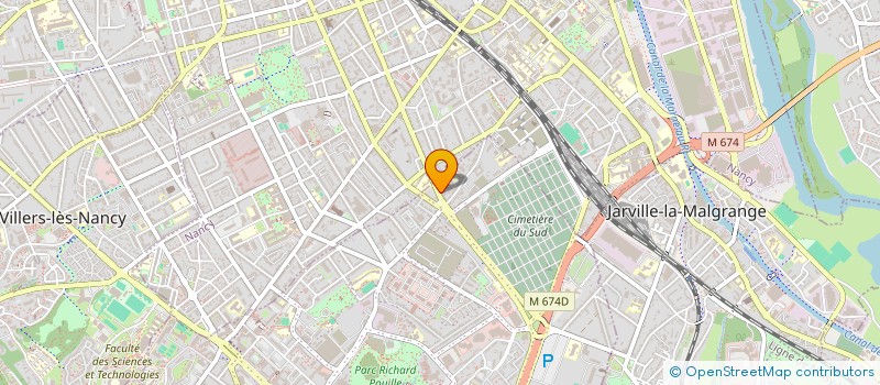 localisation de l'entreprise MADAME MONA GAIRE  VANDUVRE-LES-NANCY