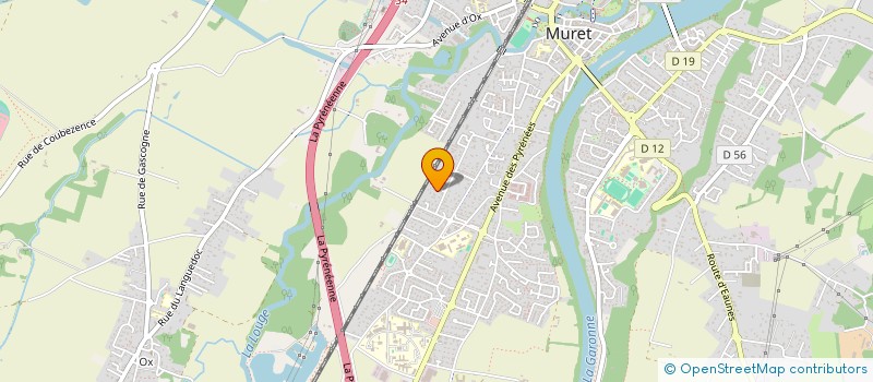 localisation de l'entreprise MADAME MONA LE MOUEL  MURET