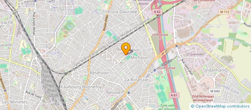 localisation de l'entreprise MADAME MONA LECLERC à TOULOUSE