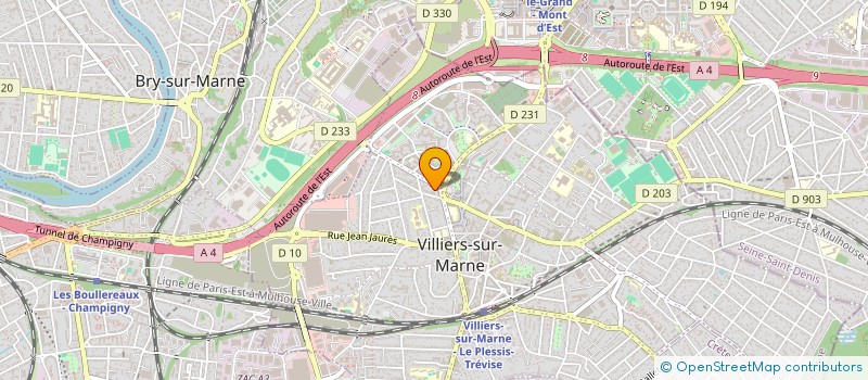 localisation de l'entreprise MADAME MONA-LYSA MORONI  VILLIERS-SUR-MARNE