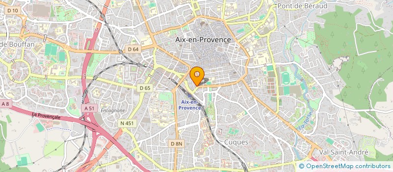 localisation de l'entreprise MADAME MONA MATTA  AIX-EN-PROVENCE