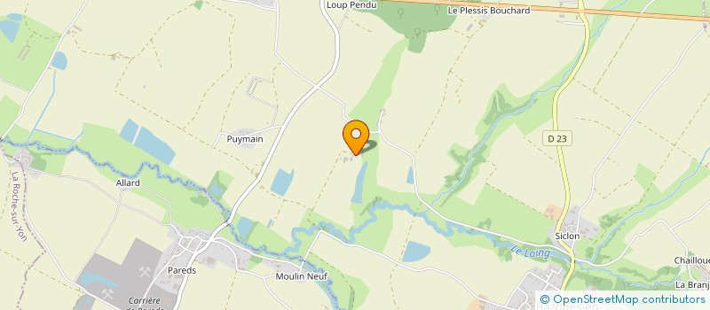 localisation de l'entreprise MADAME MONAFLORES MANIULUA  BAZOGES-EN-PAREDS