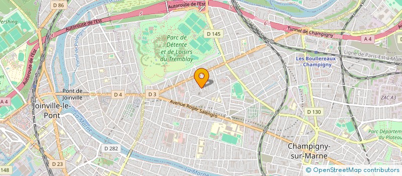 localisation de l'entreprise MADAME MONAVIRA SISOWATH à CHAMPIGNY-SUR-MARNE