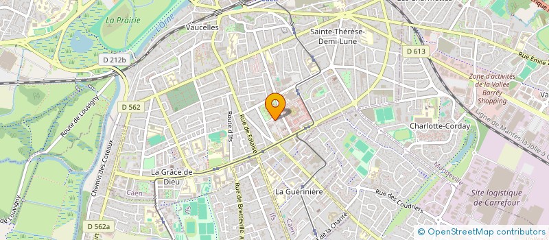 localisation de l'entreprise MADAME MONELLA GUENIER à CAEN