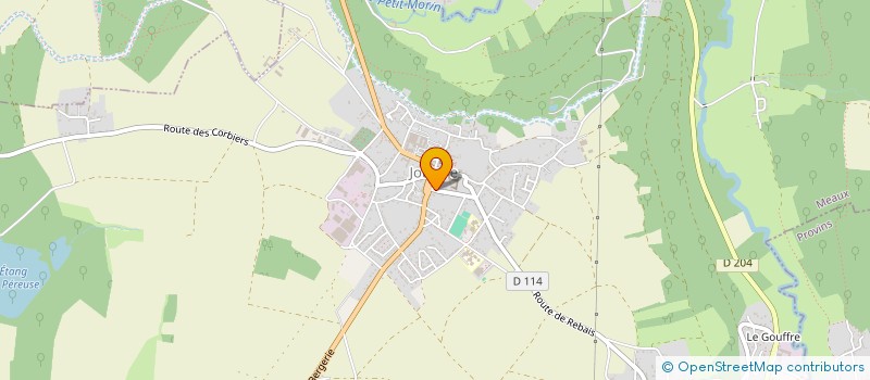 localisation de l'entreprise MADAME MONETTE PERROT  JOUARRE