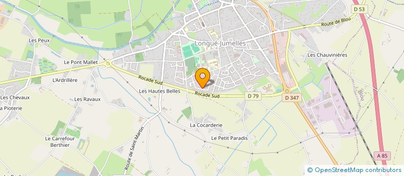 localisation de l'entreprise MADAME MONETTE TREMPE  LONGUE-JUMELLES