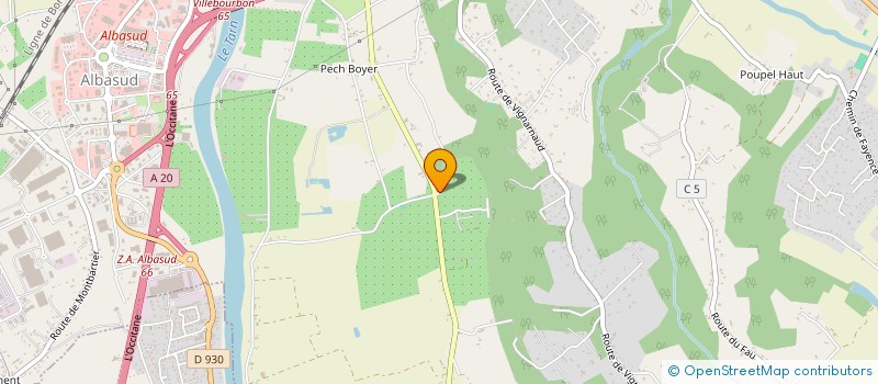 localisation de l'entreprise MADAME MONETTE UTIA  MONTAUBAN