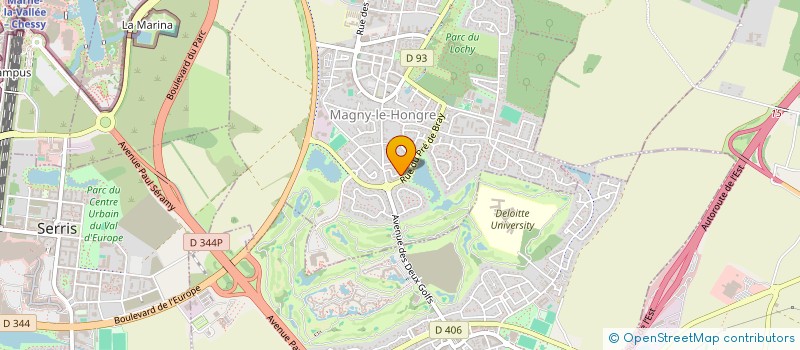 localisation de l'entreprise MADAME MONG DUNG LE  MAGNY-LE-HONGRE