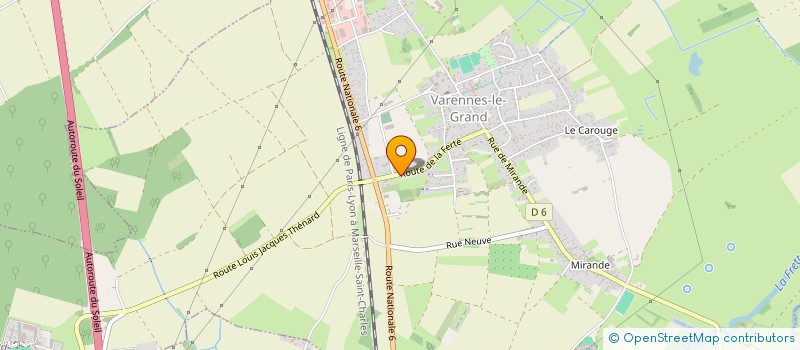 localisation de l'entreprise MADAME MONIA ABELLA  VARENNES-LE-GRAND