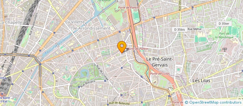 localisation de l'entreprise MADAME MONIA AIT EL HADJ  PARIS