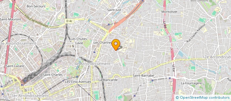 localisation de l'entreprise MADAME MONIA AJALAAROUSSI à MARSEILLE