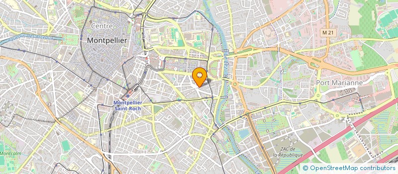 localisation de l'entreprise MADAME MONIA BELGHRIRI à MONTPELLIER