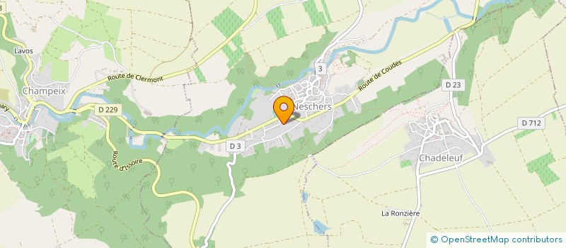 localisation de l'entreprise MADAME MONIA BERTRAND  NESCHERS