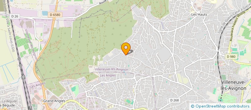 localisation de l'entreprise MADAME MONIA DIAFAT  VILLENEUVE-LES-AVIGNON
