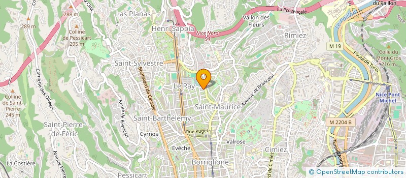 localisation de l'entreprise MADAME MONIA GADHI à NICE