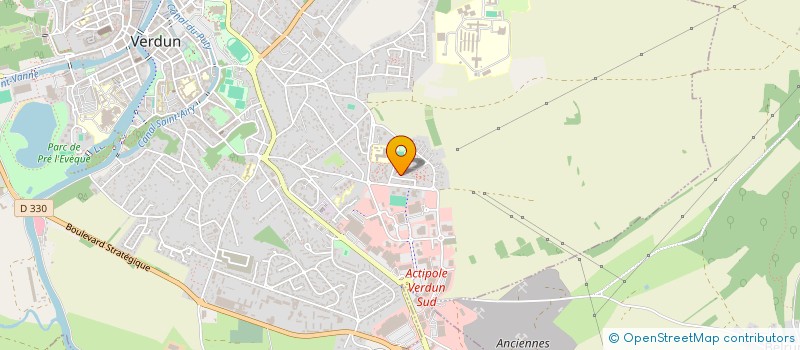 localisation de l'entreprise MADAME MONIA GAUNY à VERDUN