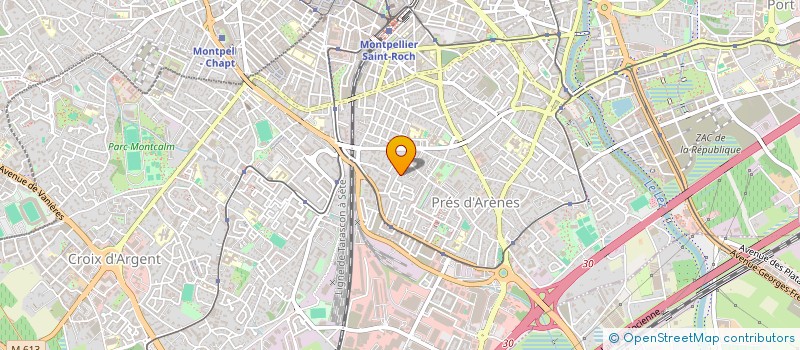 localisation de l'entreprise MADAME MONIA GHAZI à MONTPELLIER