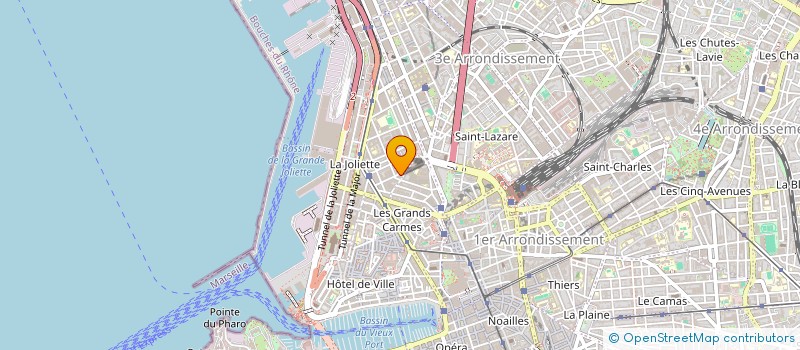 localisation de l'entreprise MADAME MONIA LELARGE à MARSEILLE