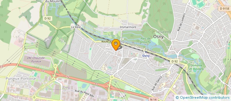 localisation de l'entreprise MADAME MONIA LOURIMMI  OSNY