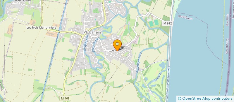 localisation de l'entreprise MADAME MONIA MAGNUS  PLOBSHEIM