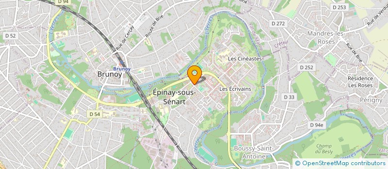 localisation de l'entreprise MADAME MONIA PEYRON  EPINAY-SOUS-SENART