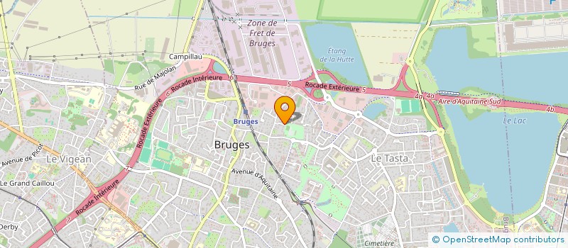 localisation de l'entreprise MADAME MONIA RAZOUANE  BRUGES