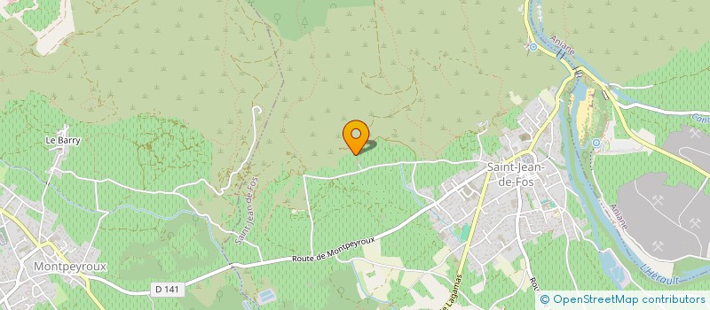 localisation de l'entreprise MADAME MONIA RENAR  SAINT-JEAN-DE-FOS