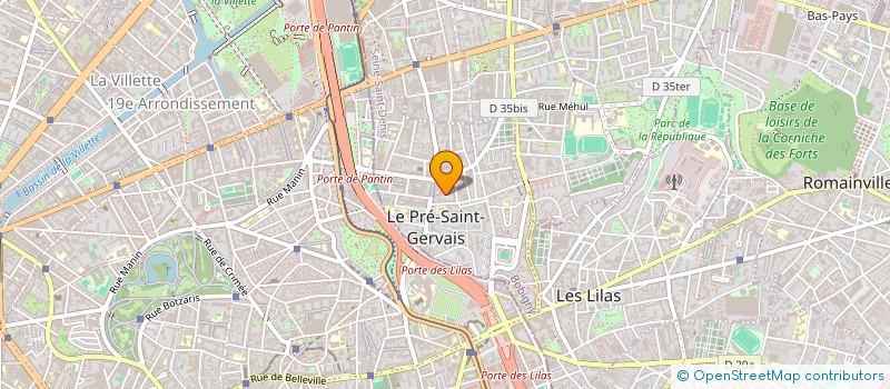 localisation de l'entreprise MADAME MONIA REZGUI à LE PRE-SAINT-GERVAIS